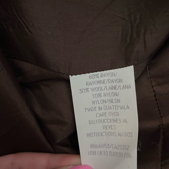 Nipon Studio Vintage 2 Piece Wool Blend Suit Set Size 8 - Picture 8 of 15